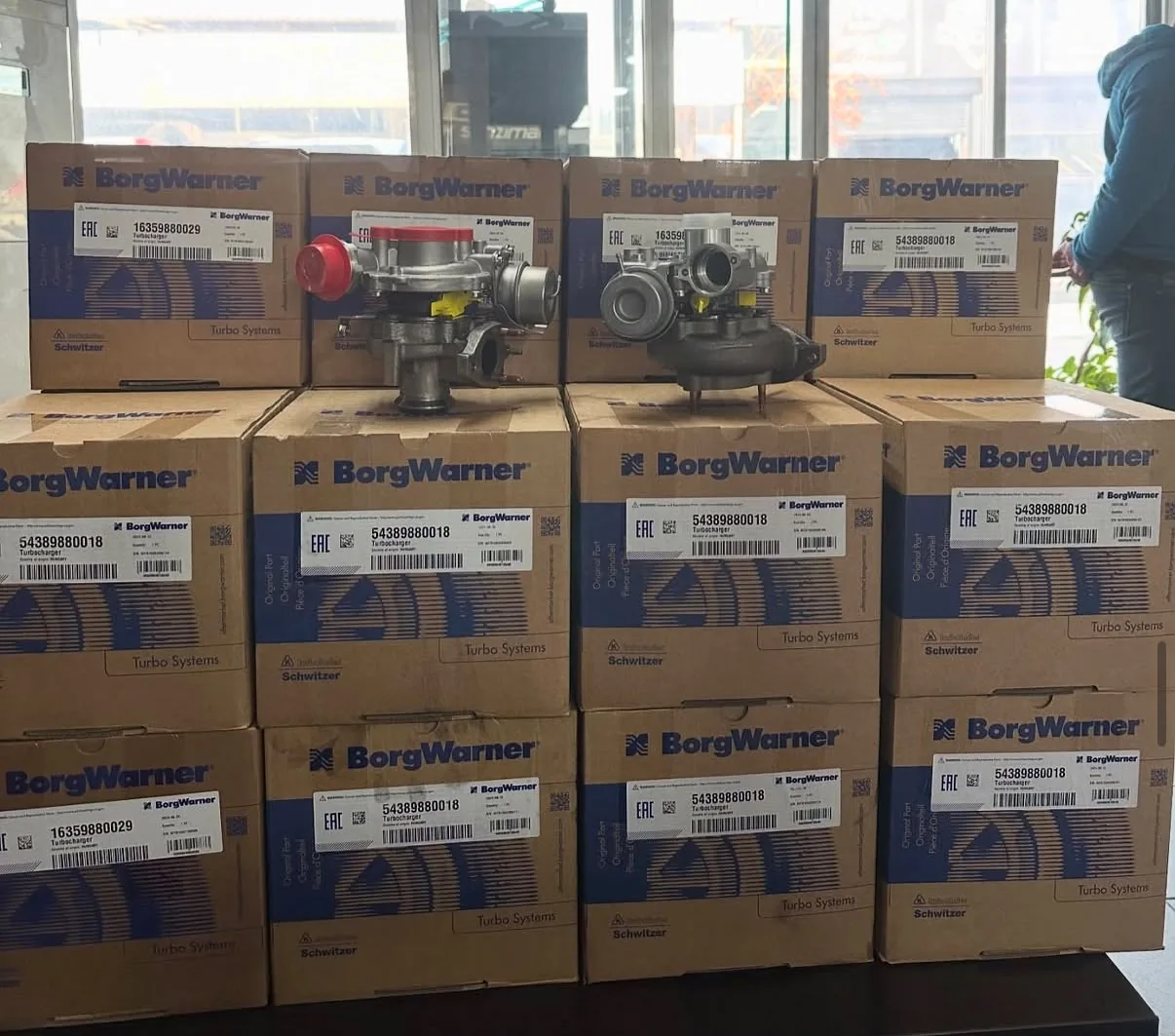 EFG Turbo BorgWarner stokları ve turbo ünitesi