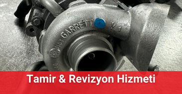 EFG Turbo atölyesinde turbo tamir ve revizyon işlemi